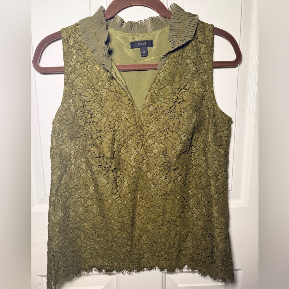 JCrew sleeveless top